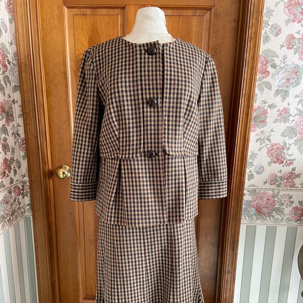 Ladies wool tweed ensemble